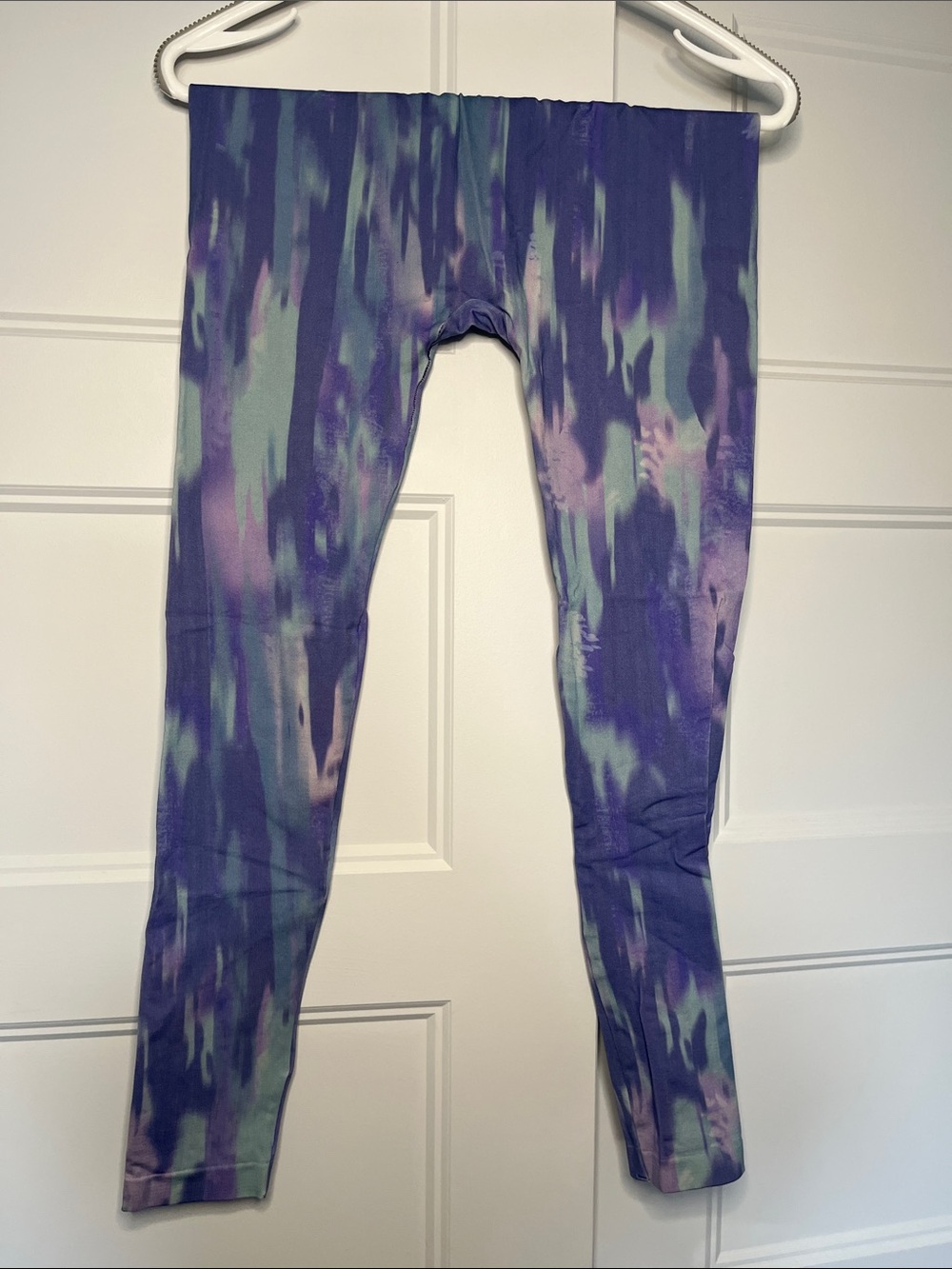 Gymshark Purple Tie-Dye Active Leggings